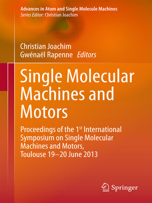 cover image of Single Molecular Machines and Motors